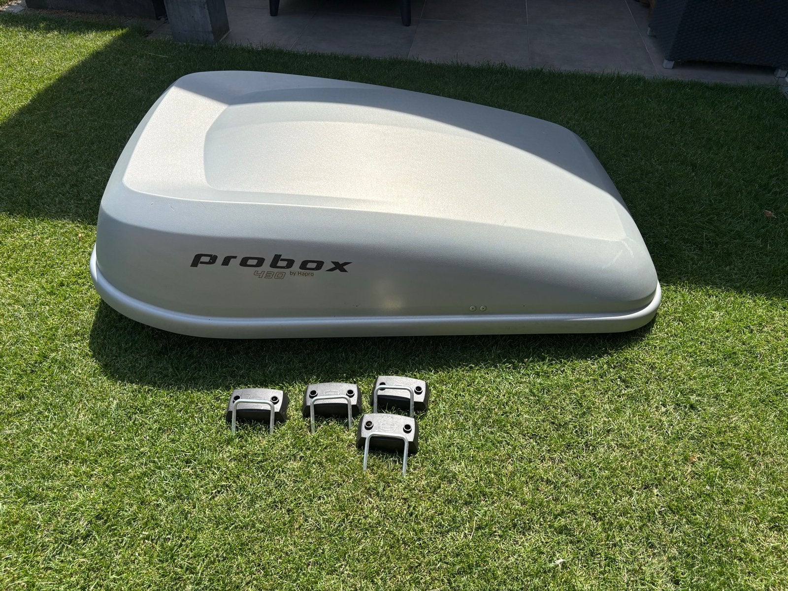 Hapro Probox 430 Dakkoffer - Ruime en Betrouwbare Bagagebox, Ophalen, Zo goed als nieuw