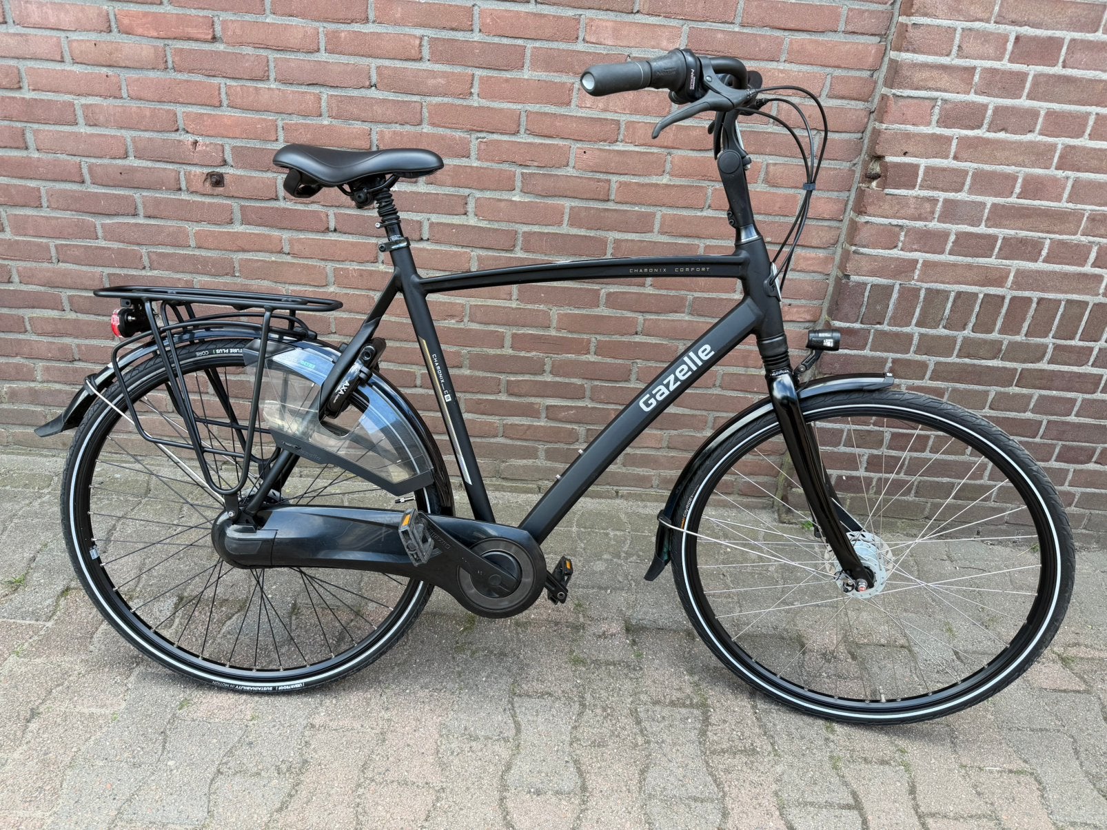 Zeer nette gazelle chamonix C8 herenfiets fiets 61cm 8V, Ophalen, Gebruikt, Versnellingen, 61 tot 65 cm
