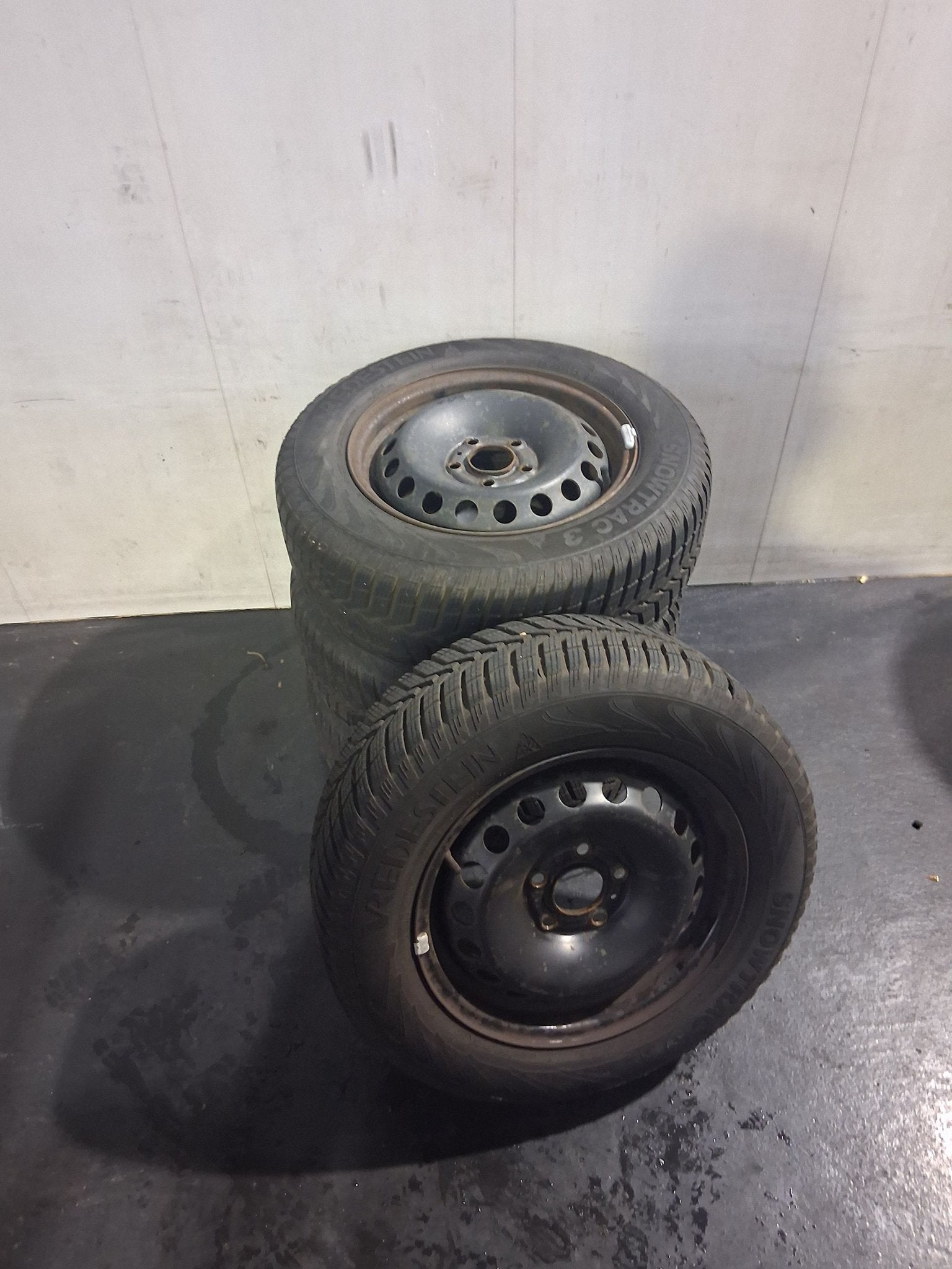 Te koop Saab 9-3 velgen set + winterbanden, Auto-onderdelen, Banden en Velgen, Gebruikt, 15 inch, -, -