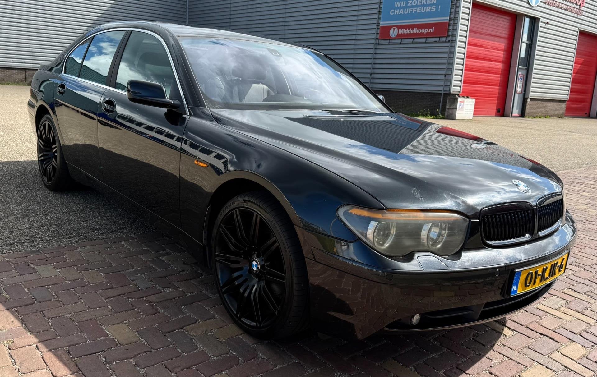 BMW 7-serie 735i /APK / RIJKLAAR, Automaat, Gebruikt, 8 cilinders, Zwart