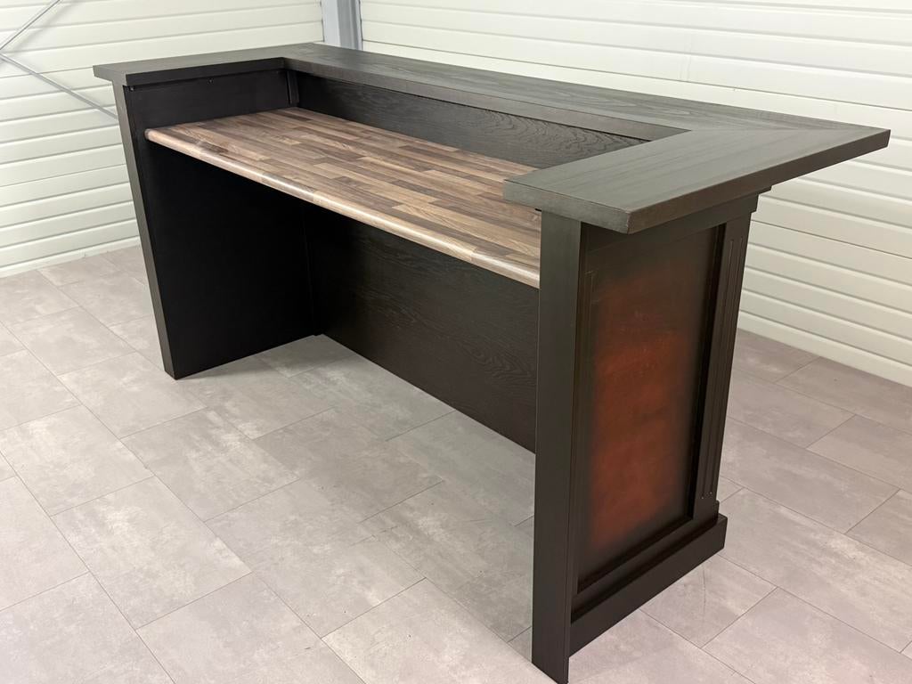 Voorjaarsaanbieding Bruine kroeg bar 240cm mancave  thuisbar, Ophalen, Info@123barren.nl, Nieuw, 123 Barren