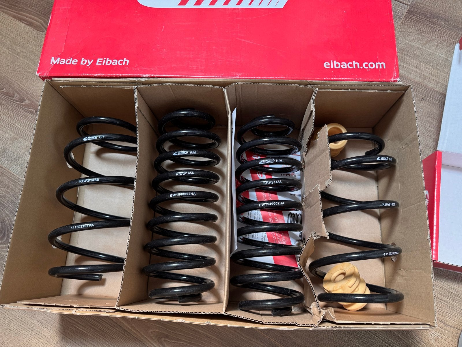 Eibach Pro-Kit Veren en Spacers (Golf 7/ Seat Leon/Audi A3), Ophalen, Nieuw, Universele onderdelen