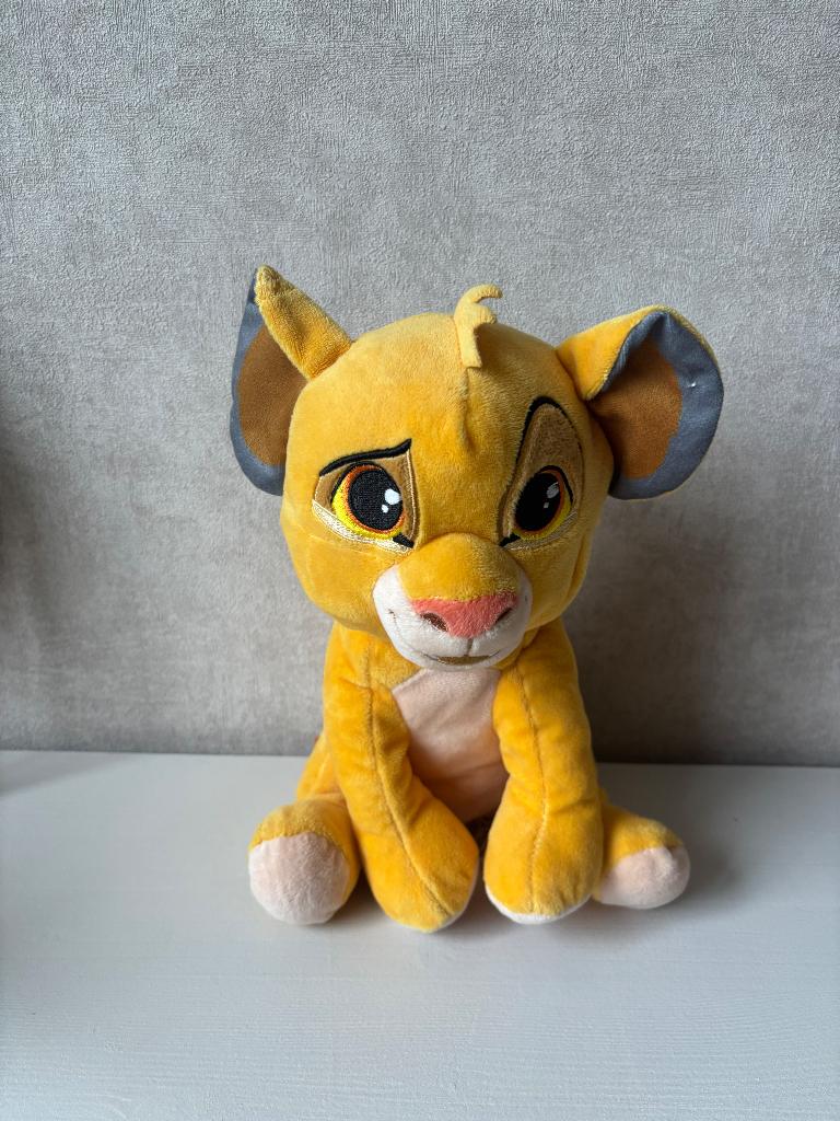 Simba knuffel, Verzamelen, Disney, Ophalen of Verzenden, Leeuwenkoning of Jungle Boek, Nieuw, Beeldje of Figuurtje