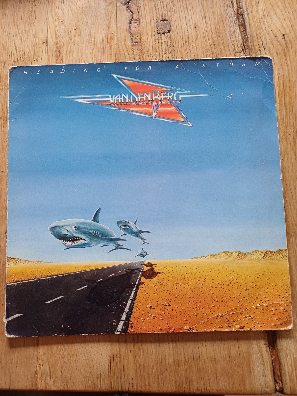 Vandenberg - Heading for a Storm LP (1983), LP, Gebruikt, Hard Rock, Originele persing