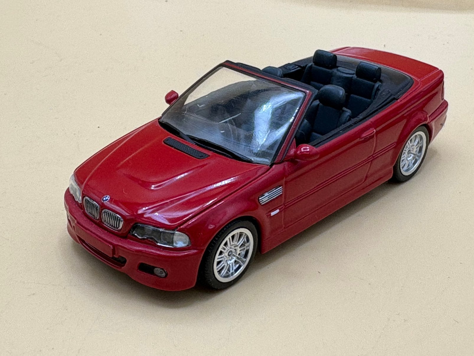 BMW M3 Cabriolet E46 2002 1:43 Minichamps, Hobby en Vrije tijd, Modelauto's | 1:43, Ophalen of Verzenden, Gebruikt, Auto, MiniChamps