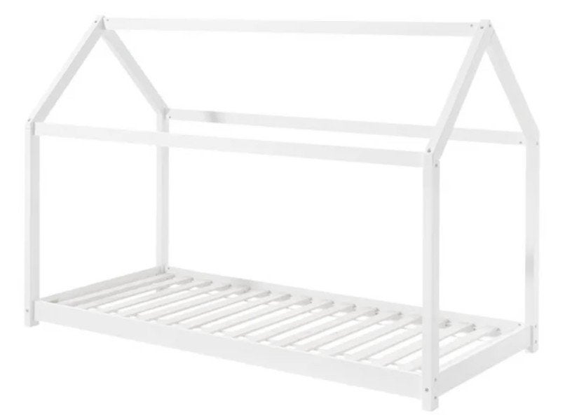 Een persoonsbed 200x90cm zonder lattenbodem, Kinderen en Baby's, Ophalen, 85 tot 100 cm, Gebruikt, Matras