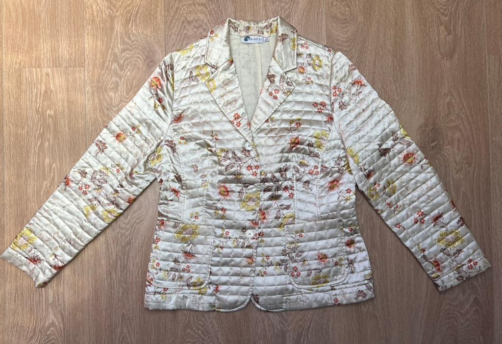 Yoors blazer colbert jasje gebloemd maat 42, Ophalen of Verzenden, Gedragen, Maat 42/44 (L), Jasje