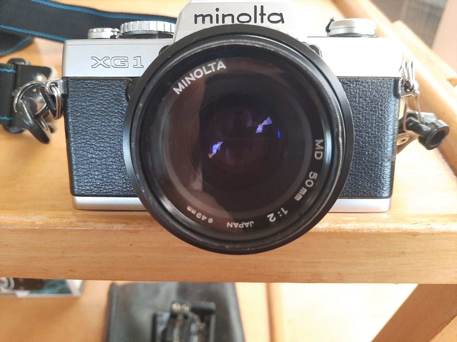 Minolta xg1 analoge camera, Audio, Tv en Foto, Fotocamera's Analoog, Ophalen of Verzenden, Spiegelreflex, Minolta