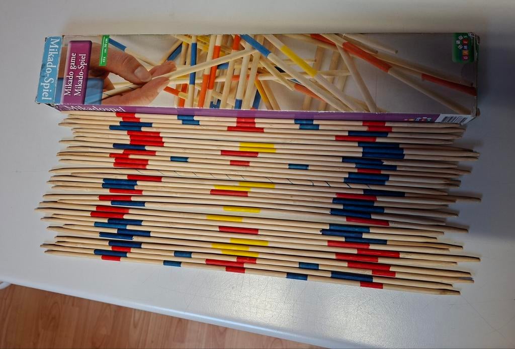 mikado, Ophalen
