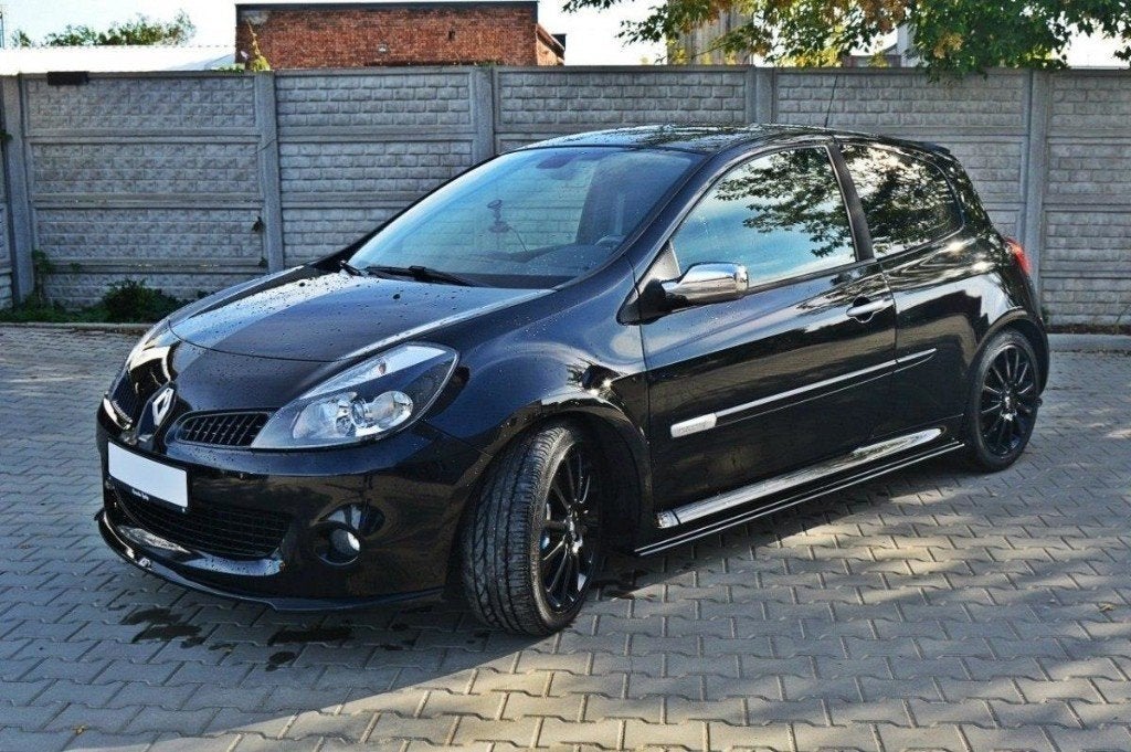 Voorlip achterlip sideskirt spoiler - Renault Clio RS 09-12
