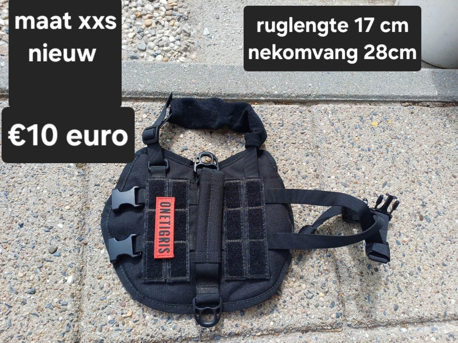 nieuwe honden tuigje maat xxs, Ophalen of Verzenden, Nieuw