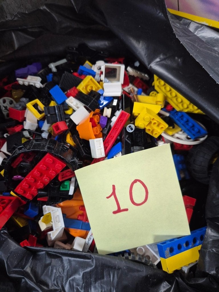 8,5 kg ongesorteerde lego, Ophalen of Verzenden, Gebruikt, Losse stenen, Lego
