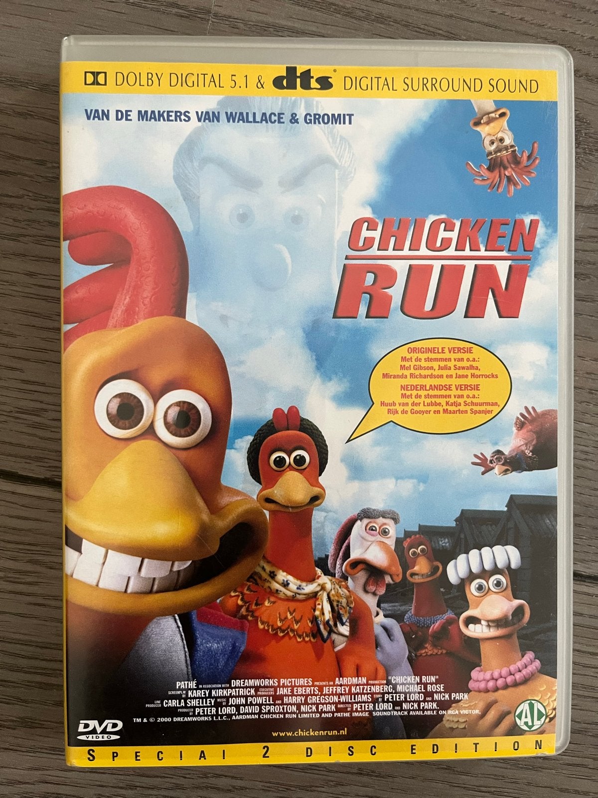 Chicken Run - Speciale 2 Disc Editie DVD, Gebruikt, Animatie, Film, Alle leeftijden