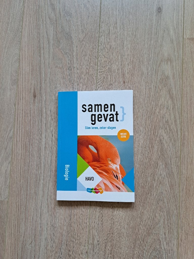 Samengevat HAVO Biologie, Ophalen of Verzenden, Zo goed als nieuw, HAVO, Biologie