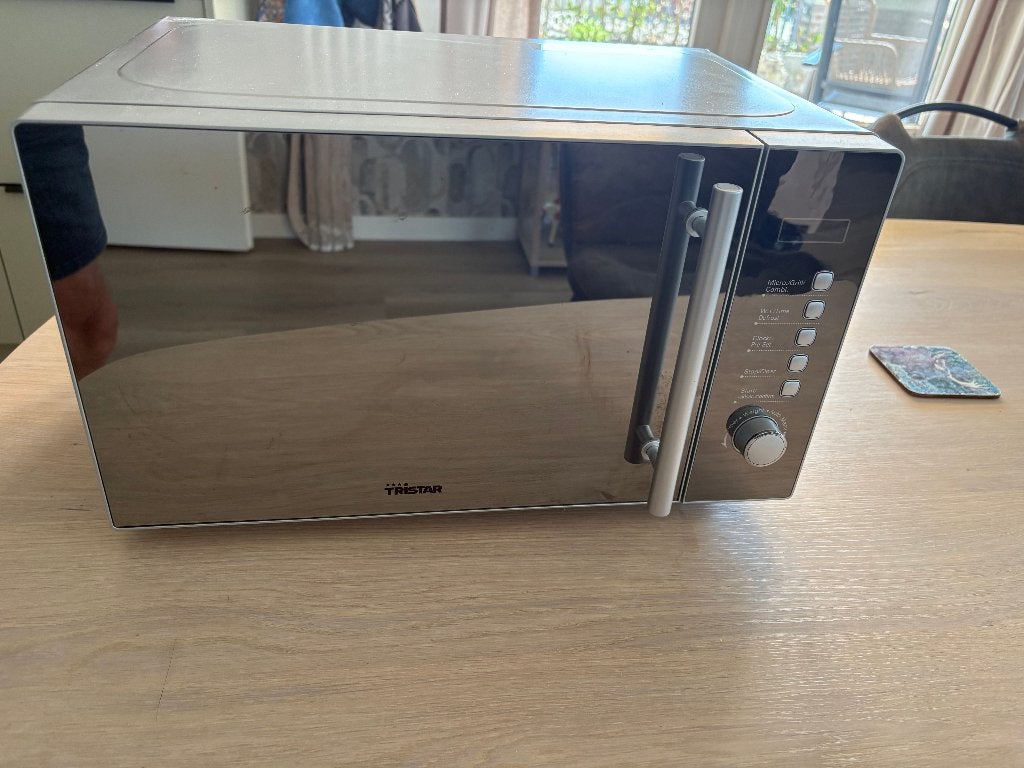 TRISTAR Magnetron met Grillfunctie, Ophalen, Combimagnetron, Minder dan 45 cm, Grill