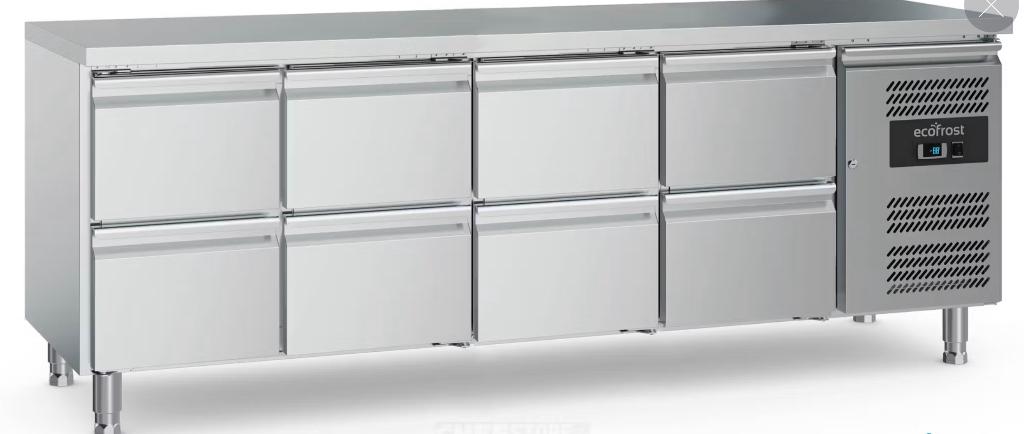 Koelwerkbank, Ophalen, Zilver, Overige materialen, Overige merken