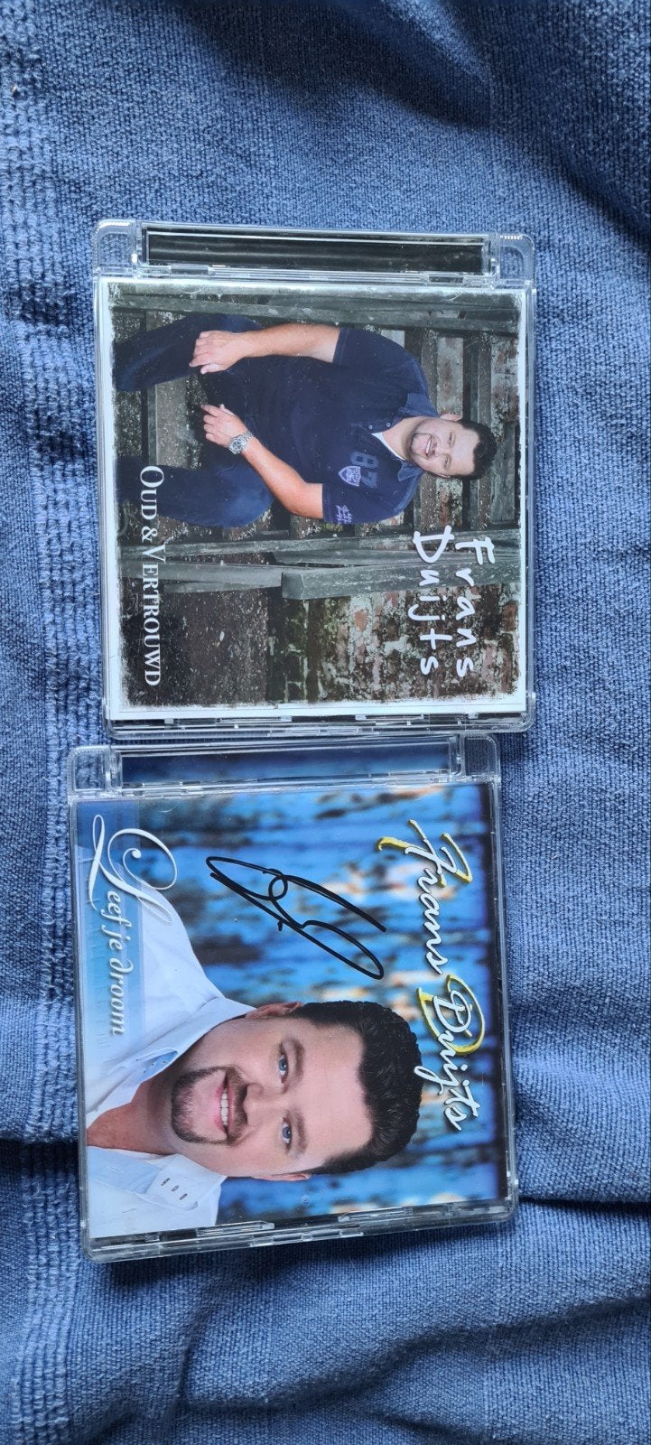 Frans duijts cd's 2x waarvan 1 gesigneerd, Ophalen of Verzenden, Gesigneerd