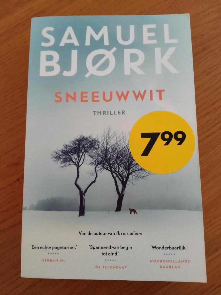 Sneeuwwit - Samuel Bjork, Boeken, Gelezen, Scandinavië, Ophalen of Verzenden, Samuel Bjork