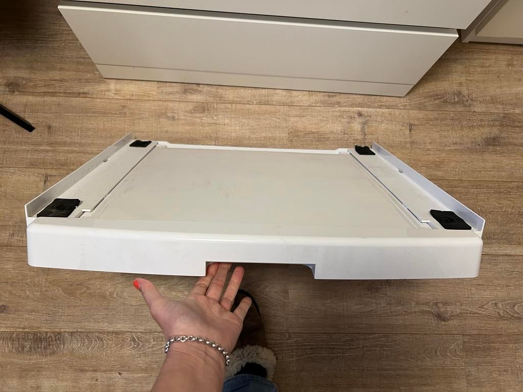 Bluebuilt tussenstuk wasmachine/droger met uitschuifblad, Ophalen, Zo goed als nieuw