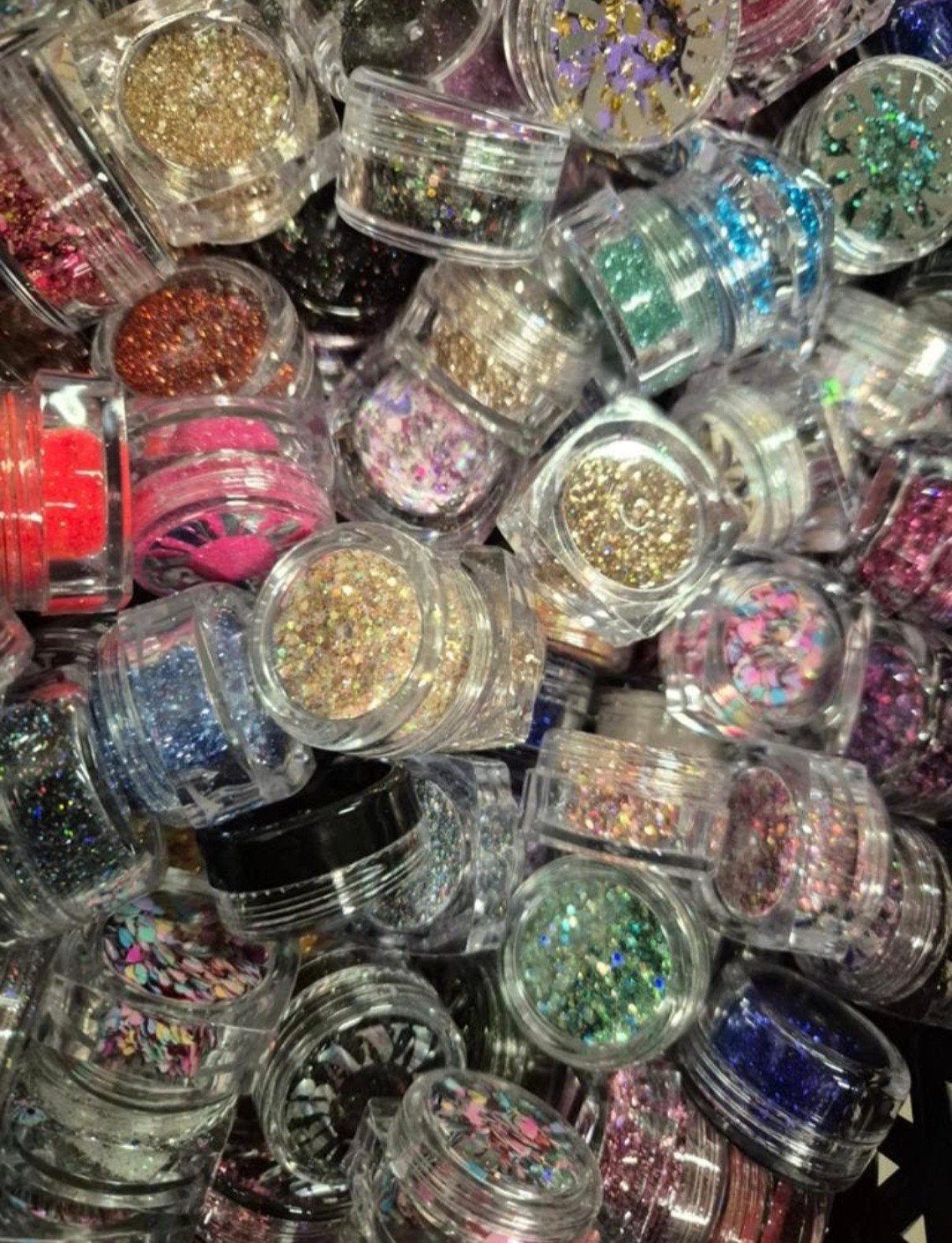 10x nieuw urban nails glitters, random pick, Overige kleuren, Nieuw, Ophalen of Verzenden, Handen en Nagels