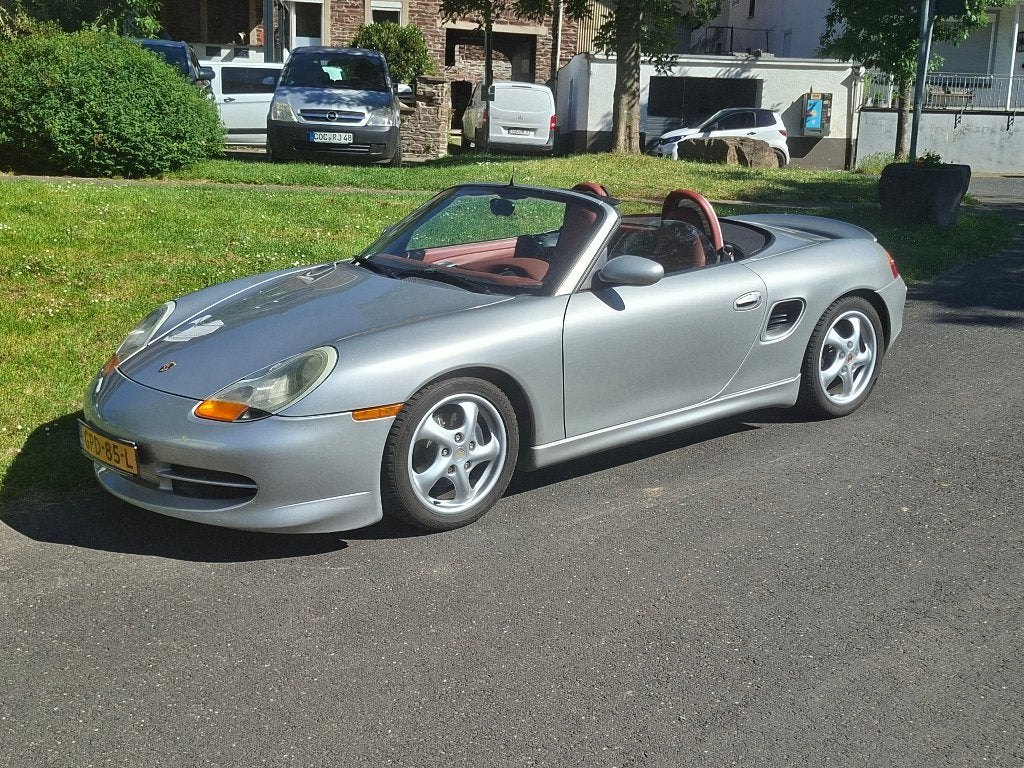 Porsche Boxster 986 2.5 Tiptronic /voll. Historie/Topstaat!, Auto's, 2500 cc, Dealer onderhouden, Stoelverwarming, Cabriolet