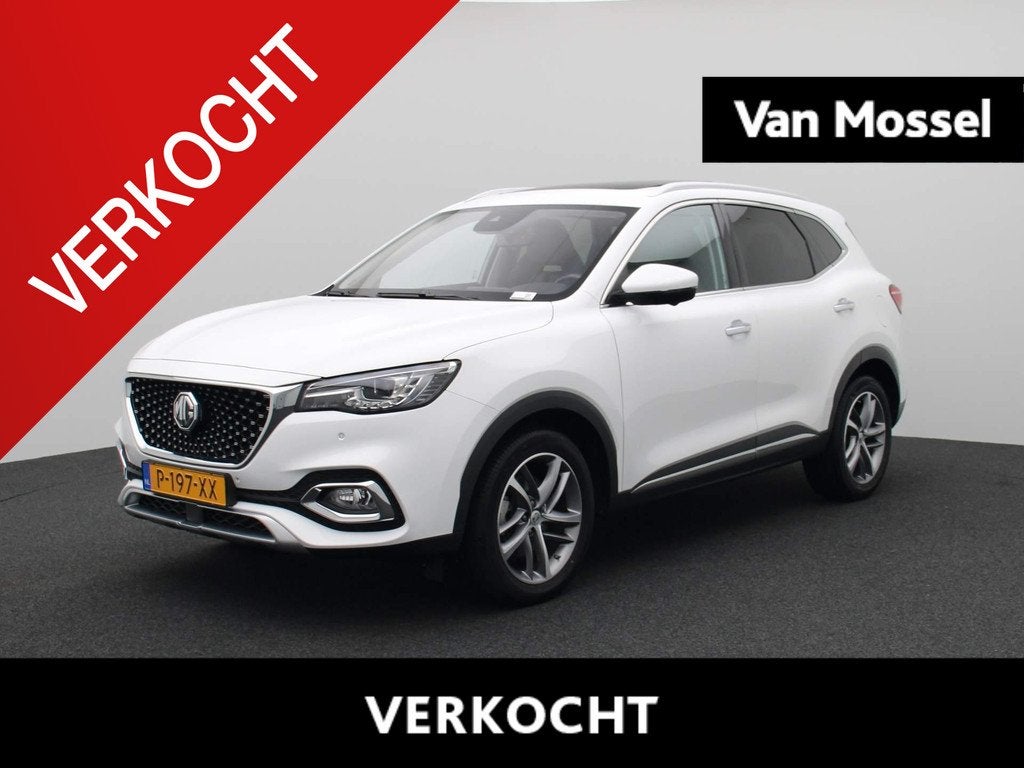 MG EHS 1.5 TGDI Luxury | SOH 90% | Leder | Panoramadak | Led, Auto's, MG, 12 maanden, Gebruikt, 4 cilinders, Wit