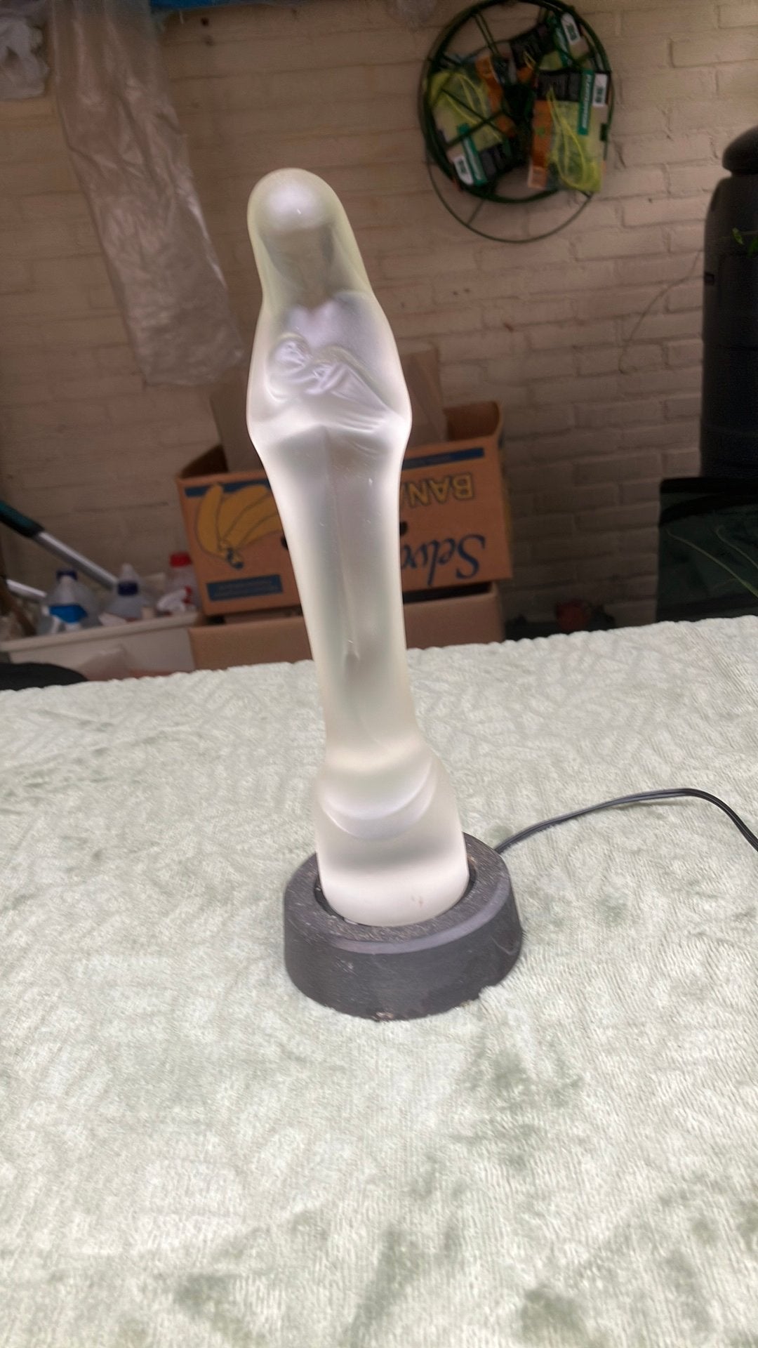 ANTIEK Maria beeld met kind, Stef U, Leerdam, Antiek en Kunst, Antiek | Lampen, Ophalen