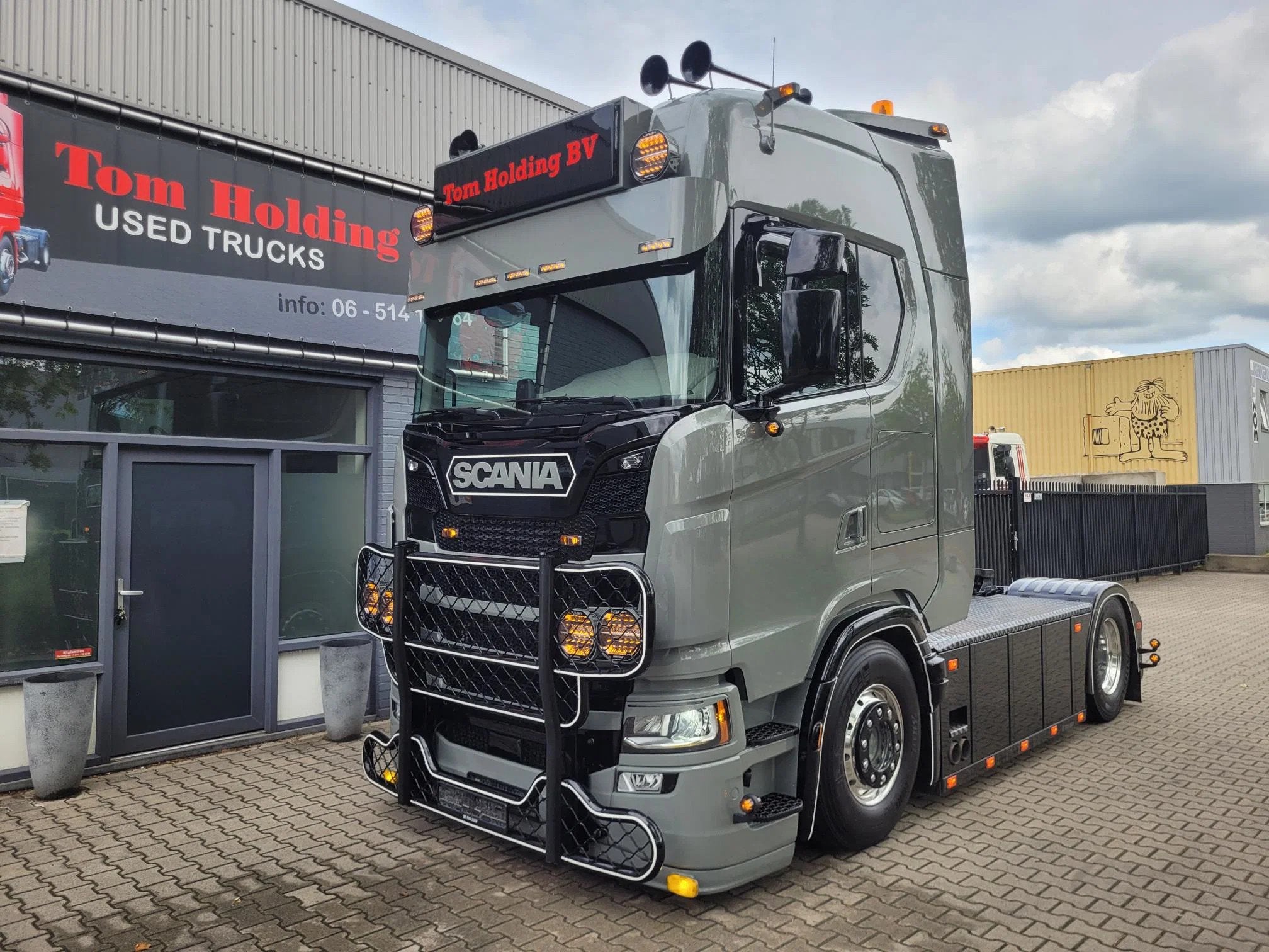 Scania 590S V8 NGS A4X2NB pto Hydraulik + fluid pump, Automaat, Euro 6, Scania, 589 pk