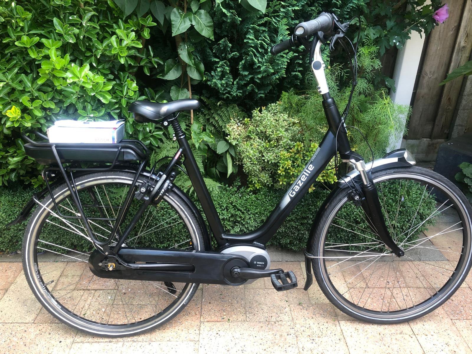 Gazelle Orange Comfort 57 cm  I.Z.G.S., Fietsen en Brommers, Elektrische fietsen, Zo goed als nieuw, Gazelle, 55 tot 59 cm, Ophalen