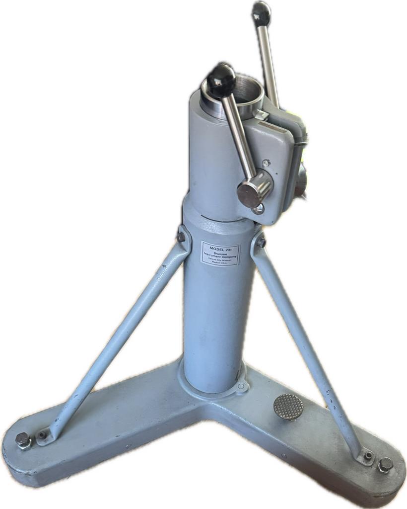Brunson 231 Heavy Duty Statief voor Laser Trackers/Metrologi, Ophalen, Gebruikt, Overige meters