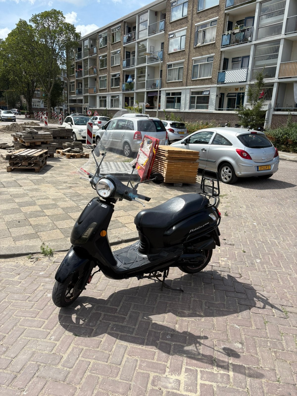 Sym fiddle 2, Fietsen en Brommers, Snorfietsen en Snorscooters, Zo goed als nieuw, Benzine, Ophalen of Verzenden