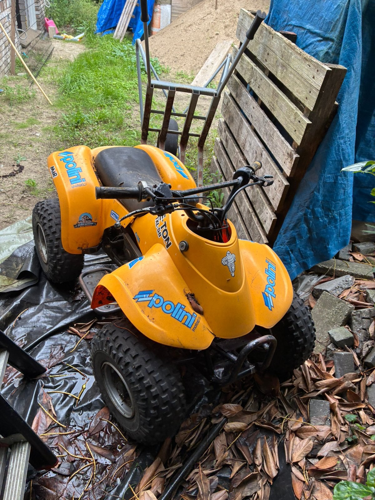 E-ton 50cc quad 2t, Ophalen, Gebruikt, Blok