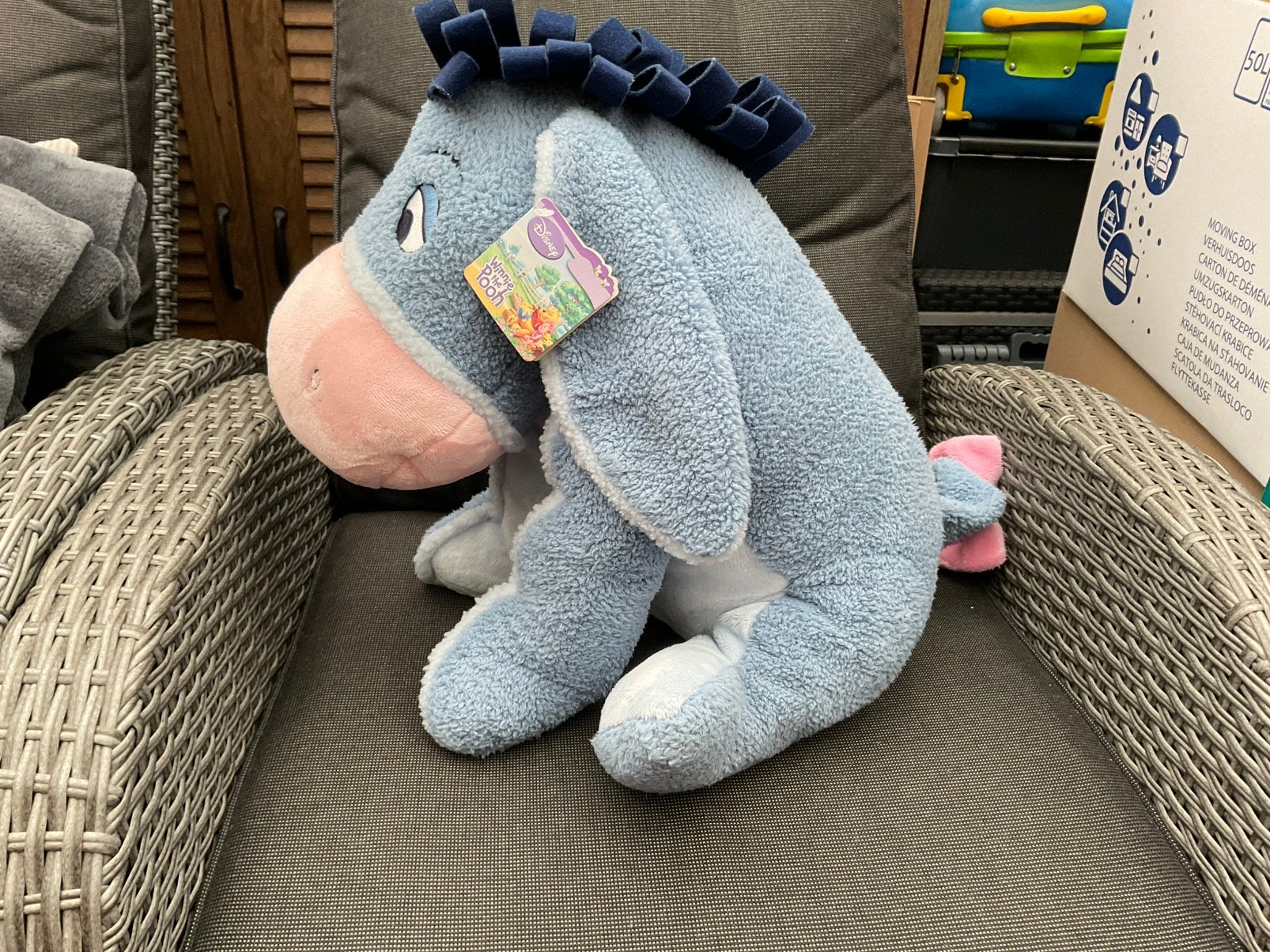 Nieuwe grote Disney Ieoor knuffel ca 45/50cm met kaartje, Verzamelen, Disney, Ophalen, Winnie de Poeh of vrienden, Nieuw, Knuffel