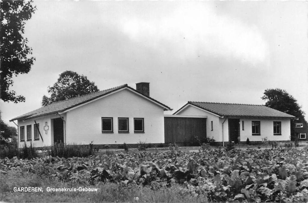 388-455-007 Garderen Groene Kruis Gebouw, Verzamelen, Verzenden, Voor 1920, Gelderland