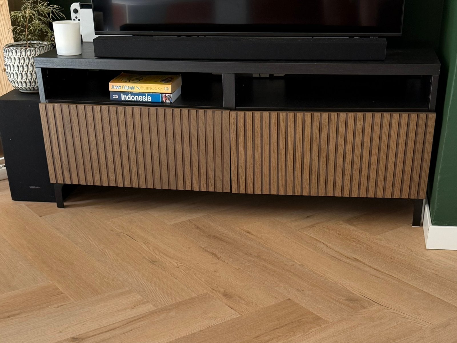 Ikea Besta TV-meubel 120x42x48 cm, Huis en Inrichting, Kasten | Televisiemeubels, Zo goed als nieuw, Minder dan 100 cm, 100 tot 150 cm