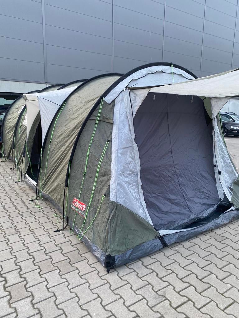 Coleman Coastline 8 Deluxe tent, Caravans en Kamperen, Tenten, Ophalen of Verzenden, Gebruikt, Meer dan 6