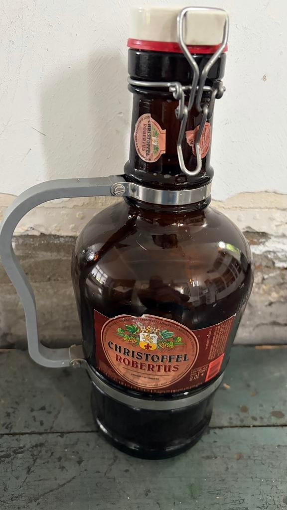 Vintage Christoffel Robertus Bierfles met Beugel, Ophalen of Verzenden