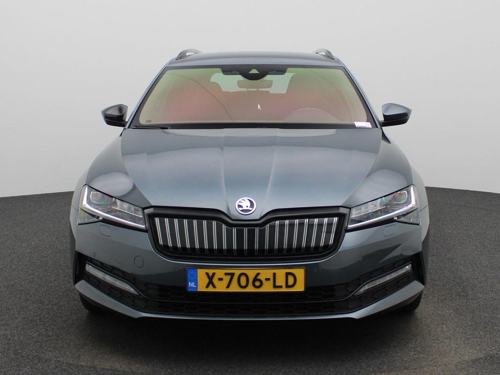 Skoda Superb Combi 1.4 TSI iV Sportline Business | Automaat, Auto's, Skoda, 12 maanden, 4 cilinders, Alcantara, Hybride Elektrisch/Benzine