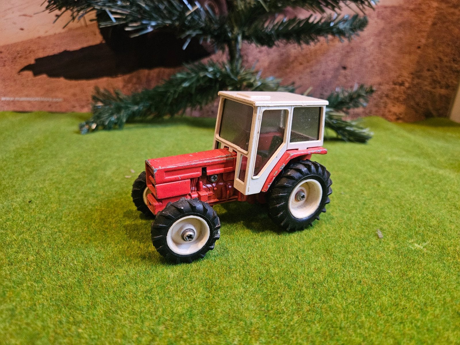 Te koop renault britains/siku/solido, Ophalen of Verzenden, Gebruikt, Tractor of Landbouw, Solido