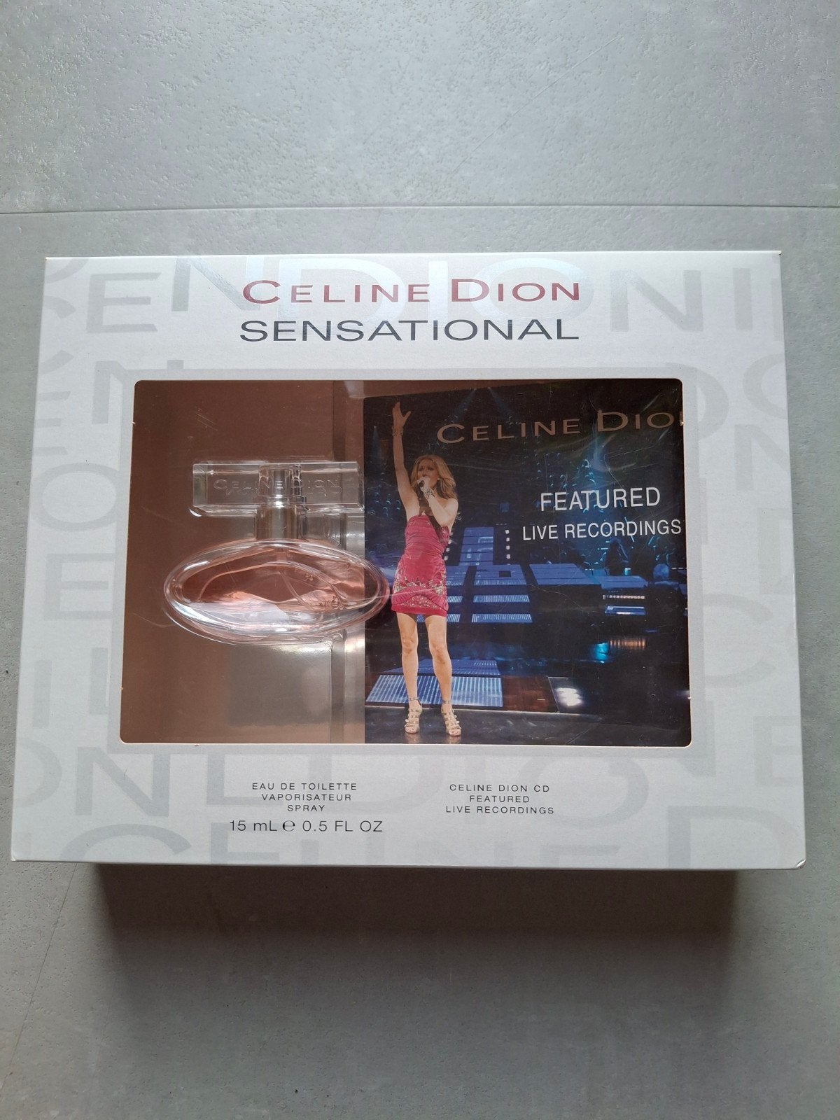Celine Dion Sensational Parfumset met CD - Nieuw, Ophalen of Verzenden, Nieuw