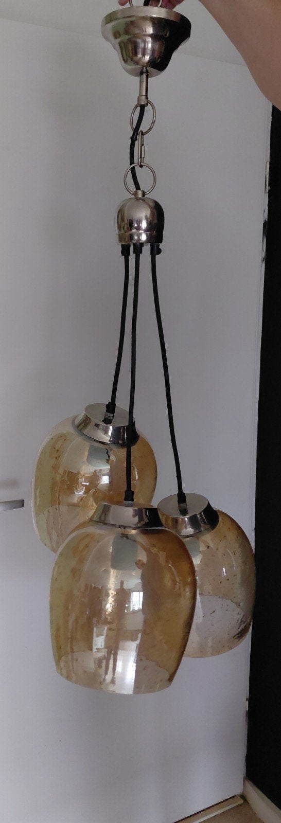 Riviera maison Rue de Temple Triple Lamp, Huis en Inrichting, Lampen | Hanglampen, Ophalen, Minder dan 50 cm