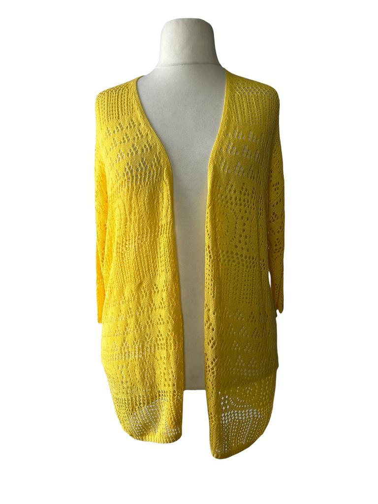 Nieuw Samoon vest 46, Verzenden, Nieuw, Geel, Trui of Vest