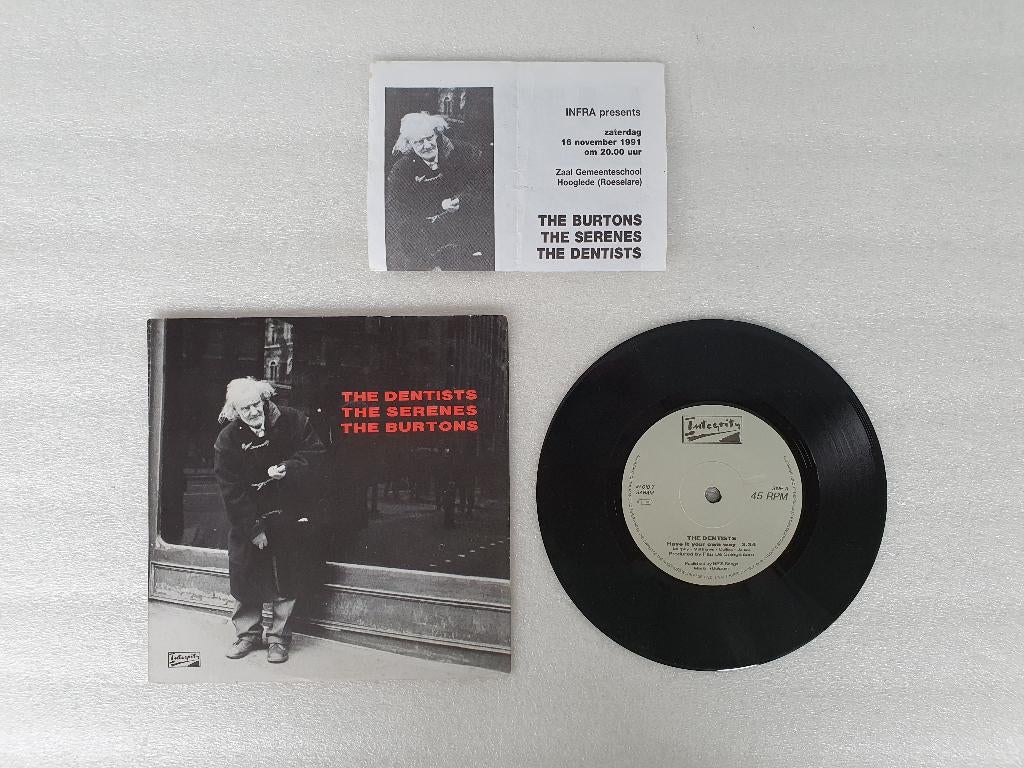 LP The Dentists/The Serenes/The Burtons, Ophalen of Verzenden, Gebruikt, Pop