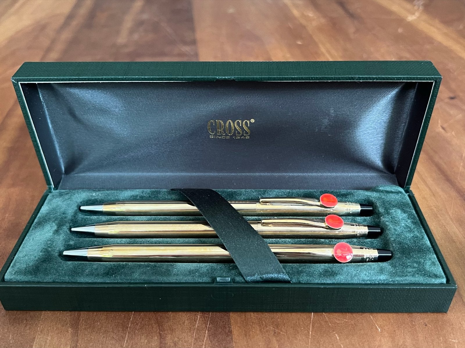 Cross Pennen set goldplated orginele doos, Diversen, Ophalen of Verzenden, Zo goed als nieuw