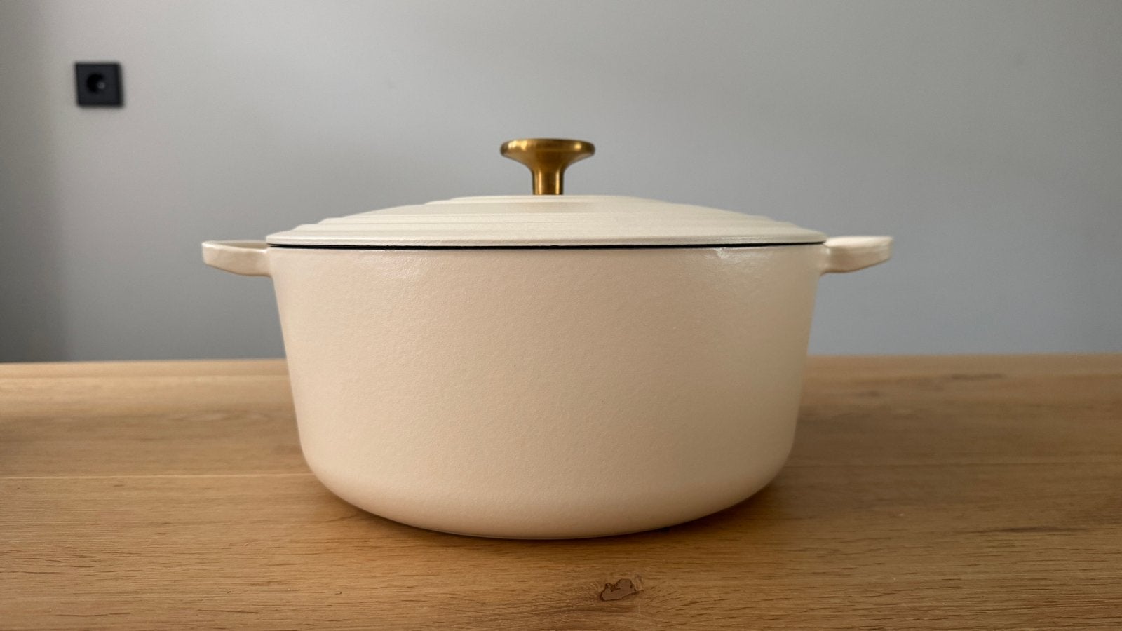BK gietijzeren braadpan 28CM  Crème - Ongebruikt, Huis en Inrichting, Keuken | Potten en Pannen, Nieuw, Koekenpan of Braadpan
