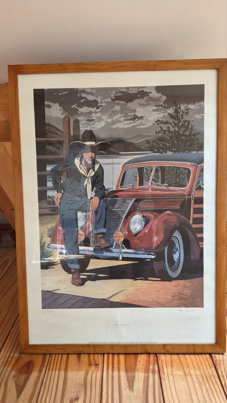 Ted Benoit - La Petite Parade (Cowboy en auto), Ophalen of Verzenden