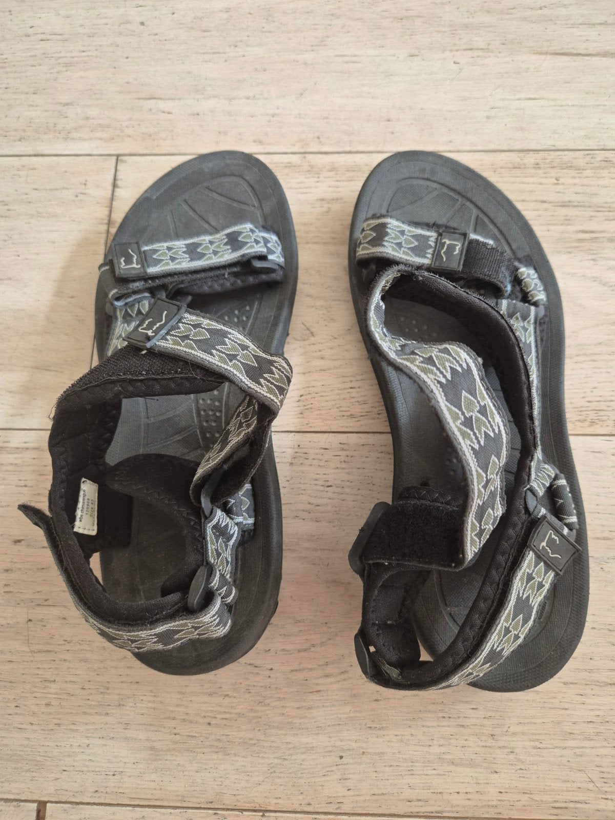 Sandalen maat 43, Kleding | Heren, Schoenen, Ophalen, Zo goed als nieuw, Zwart, Sandalen