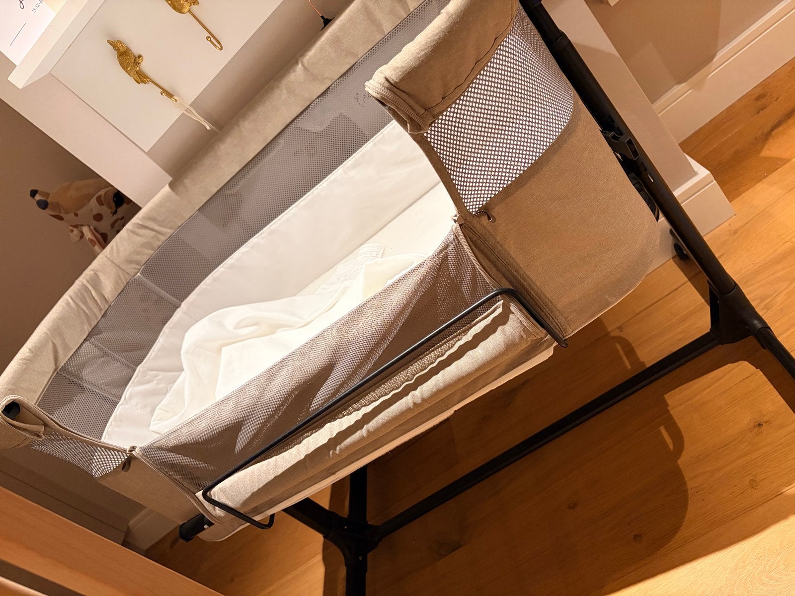 Novi Baby Goodnight Co-Sleeper Sand Melange, Ophalen, Gebruikt, Wieg