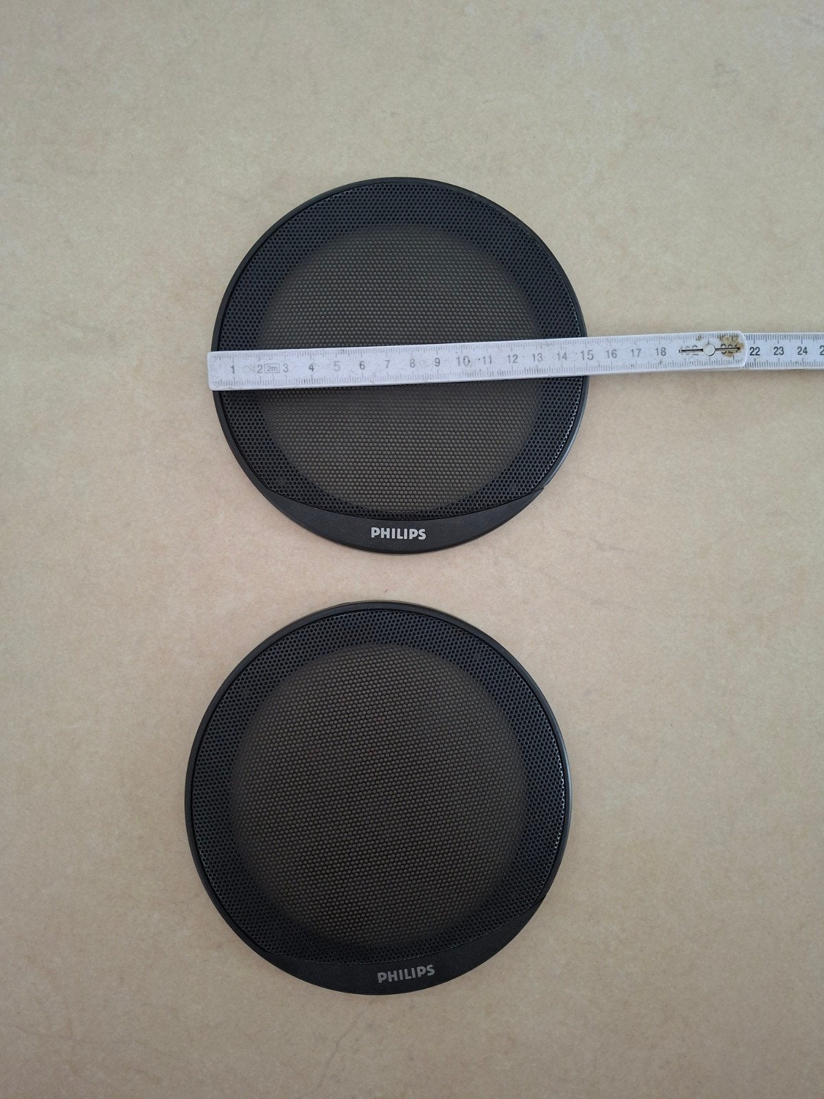 Philips Speaker Grills - 2 stuks, 15 cm diameter, Ophalen of Verzenden, Zo goed als nieuw