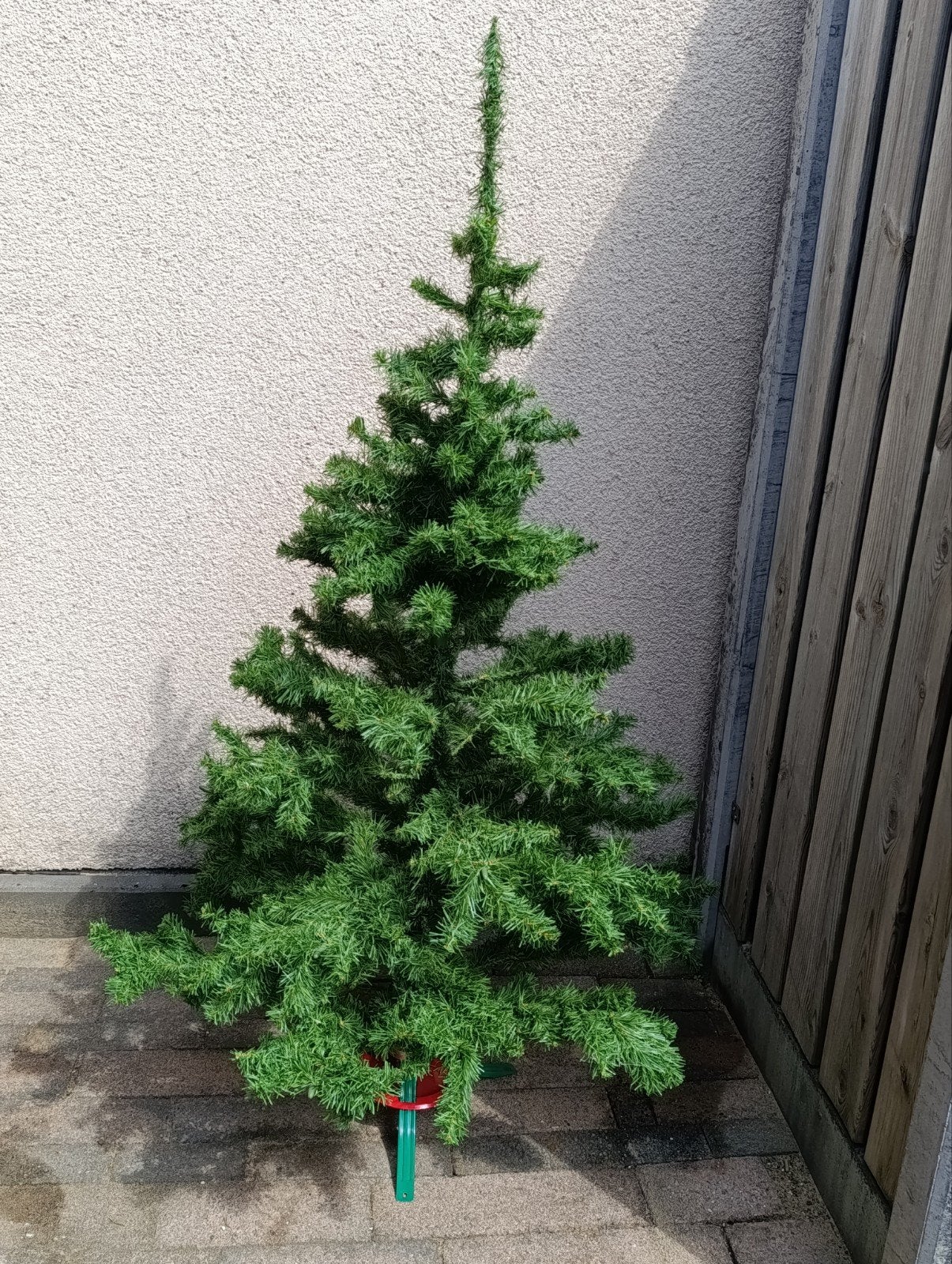 Kunstkerstboom, Ophalen